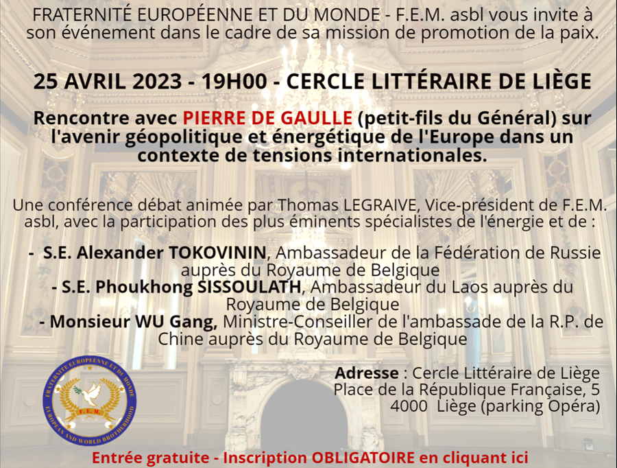 Quel avenir géopolitique et énergétique pour l'Europe dans un contexte de tensions internationales ?